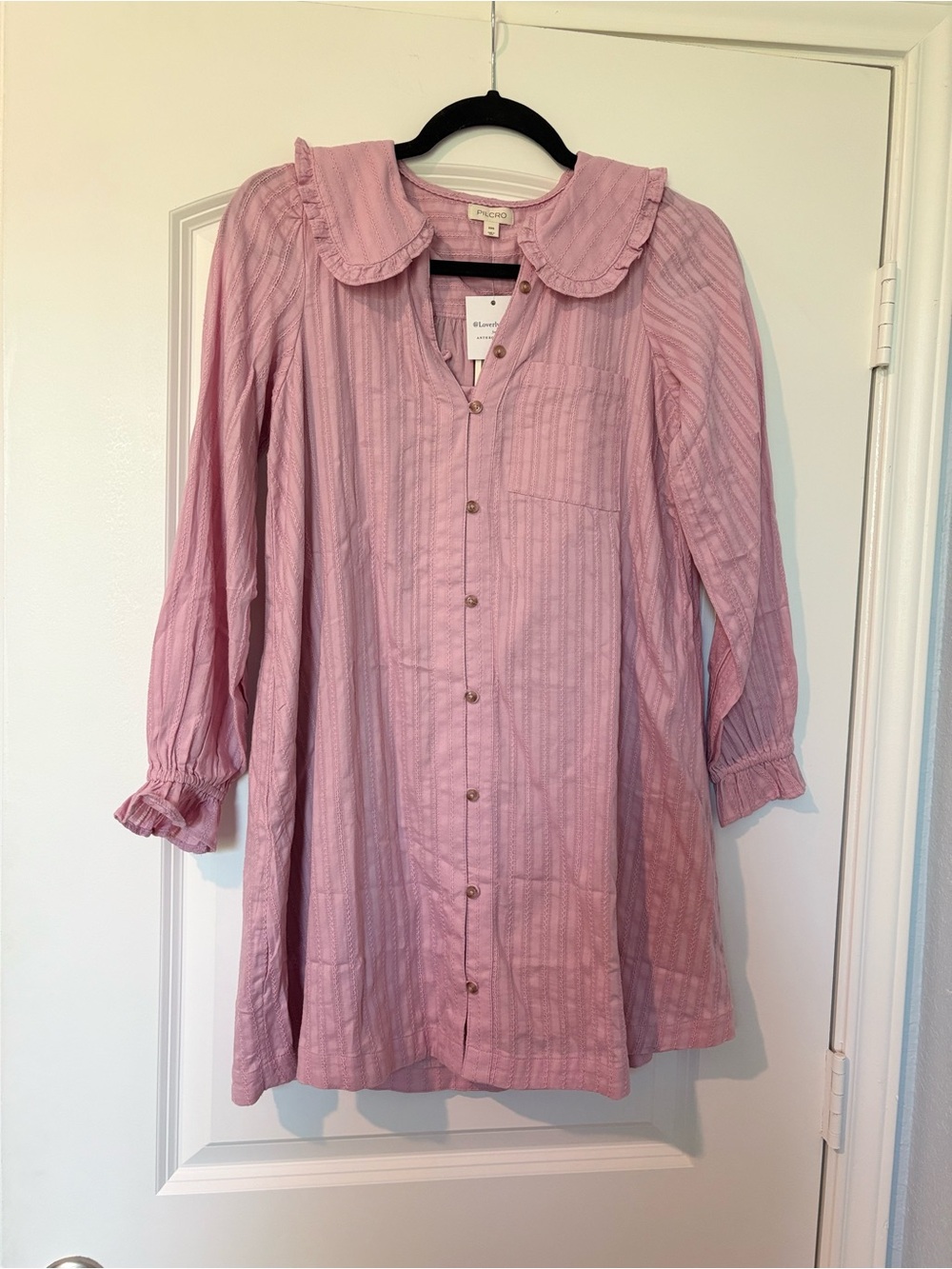 @loverlygrey Keira Long-Sleeve Shirt Dress by Pilcro